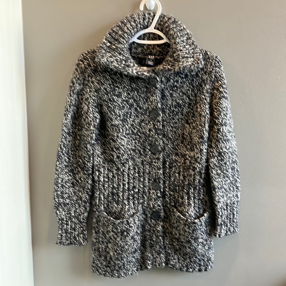 Gap Women’s Big Button Up Wool Coat Size Medium